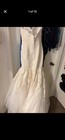 Madison James Lace Sweetheart Sleeveless Mermaid Wedding Dress 6 Ivory white