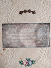 1860s Heavily Embossed Love Greeting Card   Heavily Embossed Postal Cover B3-30