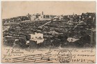 Palestine  6 4 1902 Jerusalem To United States  German Post  Picture Postcard 