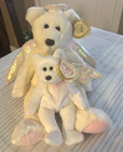 1999 Ty Beanie Buddy Halo And 1998 Beanie Baby Halo Set W tags And Protector