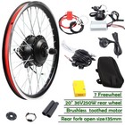 20 Inch Rear Wheel Electric Bicycle Hub Motor Conversion Kit 36v 250w E-bike