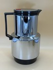 Rotpunkt Thermal Carafe Vacuum Coffee Pitcher West Germany Chrome  Vintage 