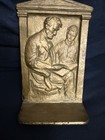 Antique Art Deco Bronze Patina 1922 O P Muller Cast Iron Abraham Lincoln Bookend
