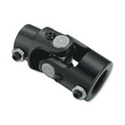 Universal Steering U Joint 83mm Length Black Steel 3 4  Dd X 1 -48 Spline