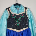 Disney Frozen Elsa Girls Costume Dress 4 Multicolor Princess Glitter Pretend