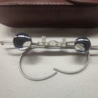 Antique Carl Zeiss Jena 2x Magnifier Glasses Surgeon s Loupe Germany