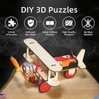 Stem Building Kits For Kids 5-12     6 Wooden Projects   3d Puzzle Cars Gifts