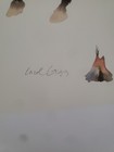 Large 24  36 Carol Grigg Native American Lithograph Leaving Winters Camp Signed 