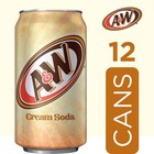A w Cream Soda Pop  12 Fl Oz  12 Pack Cans-free Shipping
