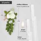 10 Wedding Aisle Decorations For Wedding Ceremony White Wedding Chair Decorat   