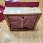 11 Pc Kidkraft Wooden Dollhouse Barbie Furniture Kitchen Couch Tables Bed Grill