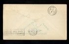 Postal History Canada  c1 First Flight Aamc  529k 1931 Carcajou Ab Peace River