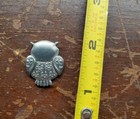 Yellow Lucky Little Owl Pocket Charm With Card - Good Luck Token Ganz Er26775 Vl