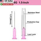 18 Gauge 1 5 Inch Disposable Needle Individual Package Box Of 100 From Usa