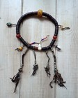 Buddhist Tibetan Mala Silver Turquoise Carnelian Coral Vintage Prayer Beads