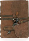 Vintage Leather Bound Journal Antique Notebook  Diary  Sketchbook