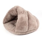 Soft Cat Bed Winter Warm Pet Puupy Kitten Nest Kennel Deep Sleep Cats Cave House