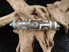 Unique 15 60mm 9 Eyes Tibetan Old Agate Dzi Bead Amulet For Pendant Necklace F