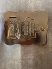 New   2026  gold Colored  Adult Hesston National Finals Rodeo Belt Buckle