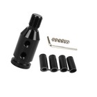  M12 X 1 25 Car Universal Black Gear Shift Knob Adapter For Non Threaded 