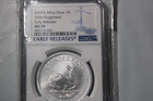 2019 South Africa 1oz  999 Fine Silver Krugerrand Ngc Ms-70 Early Releases 24