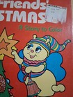 The Glo Friends Christmas A Story To Color Vintage Coloring Book Rare Unused Htf