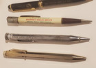 Vintage Collector Asst Ball Point Pen Mechanical Pencil Lot 11  read 