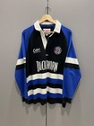 Vintage 2000 s Cotton Traders Bath Rugby Union Long Sleeve Jersey Trikot Shirt