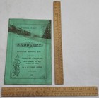 1882 - Price List Of Rissr   Reitz Saddlery  Chicago - As Is - Listing  9040