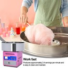 Commercial Cotton Candy Machine Stainless Steel 110v Automatic Electric Machine-