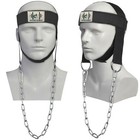 Weight Lifting Head Neck Harness Gym Workout Exercise Training Straps Long Belt