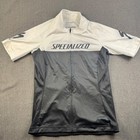 Specialized Sl Cycling Wind Vest Shirt Womens Black White Short Sleeve M Medium