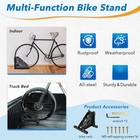 Heavy Duty Motorcycle   Bike Wheel Chock Stand For Most Tire Size 16 -29  Wheels