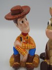 Disney Toy Story 2 Ceramic Salt   Pepper Shakers Woody   Bullseye Never Used