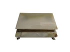 Vintage Onyx Marble Jewelry Keepsake Trinket Box Natural Stone