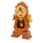 New Disney Parks Beauty And The Beast Cogsworth Clock 10  Working Clock Figurine