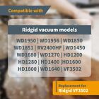 Powertec 75002-p5  10pk  Filter Bags For Ridgid Vf3502 12-16 Gal Wet Dry Vacuum