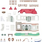 Calico Critters Sylvanian Families H-52 Red Roof House By The Sparkling Lake