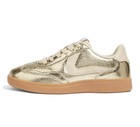 Lucky Step Women s Retro Fashion Sneakers Casual Walking Shoes Gold Us 11