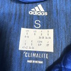 Adidas Small Women   s Climalite Baseline 1 4 Zip Pullover Jacket Blue Bp6095