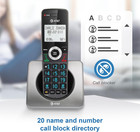Gl2101-2 Dect 6 0 2-handset Cordless Phone With Call Block   Caller Id
