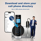 Ds6771-3 Connect To Cell  Cordless Phone With Answering Machine  Dect 6 0 Headse