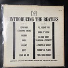 Introducing The Beatles Lp Vinyl Record Vee-jay Lp 1062 Oval Label Vinyl 