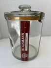 Vintage H upmann Glass Cigar Humidor Jar 