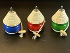 3 Spinning Wood Top Toys Made In Usa