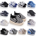 Newborn Baby Canvas Shoes Anti-slip Soft Baby Boy Girl Sneakers Casual Multi-col