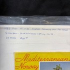 1935 Holland-america Line Ss Volendam Cruise Brochure Deck Plan Poster 42x32