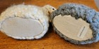 Pair Of Adorable Vintage Makowianka Polish Folk Art Wool Sheep Rams 