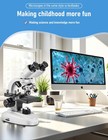 Poothoh Zc-8897 Binocular Compound Microscope 40x-2000x Dual Stage Coaxial Focus