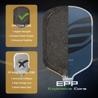 Labs Boomstik Pickleball Paddle Rough Texture Carbon Fiber Foam Core One-piece